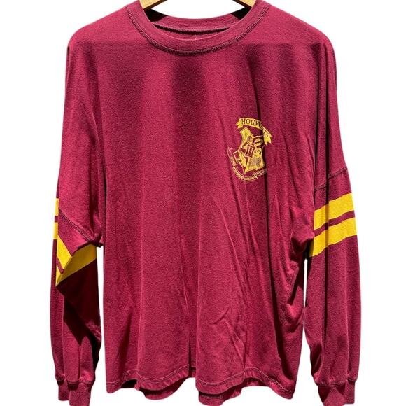 Harry Potter Wizarding World Hogwarts Gryffindor Long Sleeve Shirt Size XL - Picture 1 of 5